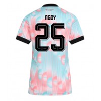 Belgien Nathan Ngoy #25 Bortatröja Kvinnor VM 2026 Korta ärmar